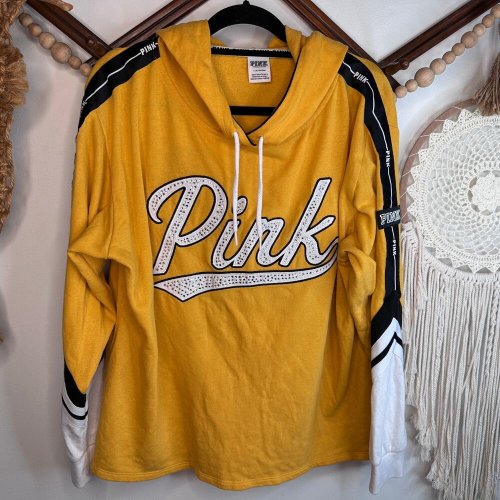 PINK VS Yellow Pullover Hoodie